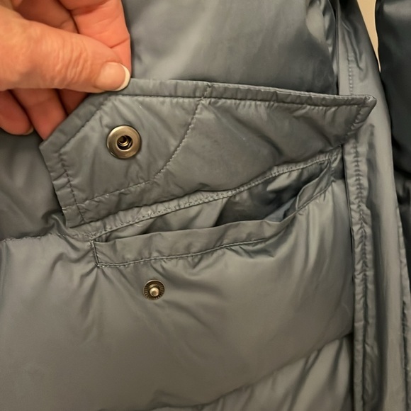 Ralph Lauren Puffer Down Jacket light blue color Sz M - Picture 7 of 10